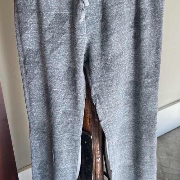 Lauren Moshi Faded Gray Lightening Bolt Women's Sweat Pants- Pre-loved - Picture 2 of 15